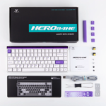 AULA Hero 84 HE Wired Magnetic Gaming Keyboard White Purple - Black King Magnetic Switch - Image 18