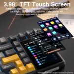 AULA L99 Smart-Screen Mechanical Keyboard BlackStorm Raindrop Switch - Image 3