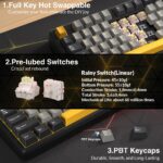 AULA L99 Smart-Screen Mechanical Keyboard BlackStorm Raindrop Switch - Image 9