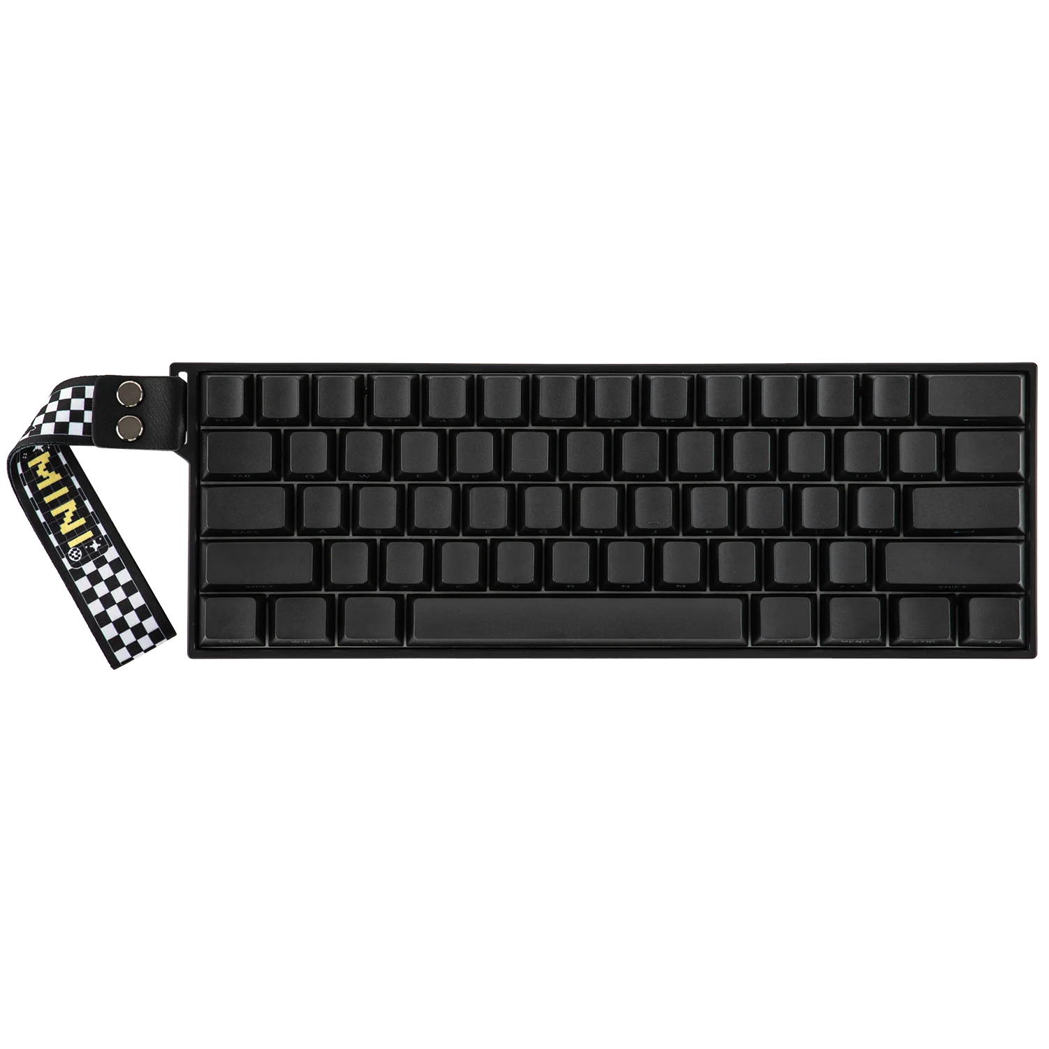 AULA Mini60 HE gaming keybaord Black AULA Mini60 HE Magnetic Gaming Keyboard Black Side Engraved - Stormrise Magnetic Switch - Image 1