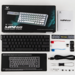 AULA Mini60 HE Magnetic Gaming Keyboard Black Side Engraved - Stormrise Magnetic Switch - Image 15