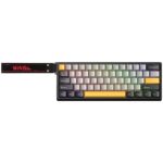 AULA WIN60 HE Max 60% Wired Hall Effect Gaming Keyboard – Grey/Yellow/Black (Wing Chun Switch) - Image 4
