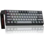 AULA WIN60 HE Pro 60% Wired Hall Effect Gaming Keyboard – Light Grey/Dark Grey (Meteor Switch)