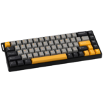 AULA WIN68 HE Max 65% Wired Hall Effect Gaming Keyboard – Grey/Yellow/Black (Wing Chun Switch) - Image 3