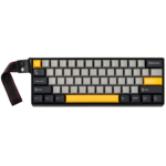 AULA WIN60 HE Max 60% Wired Hall Effect Gaming Keyboard – Grey/Yellow/Black (Wing Chun Switch) - Image 3