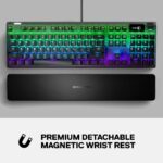 SteelSeries Apex 7 Red Linear Switch Gaming Keyboard with OLED Smart Display - Image 6