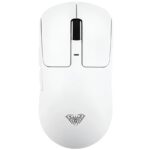AULA SC680 Tri-Mode PAW3395 Sensor, Adjustable 26000 DPI Wireless Gaming Mouse White - Image 2