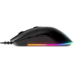 SteelSeries Rival 3 RGB Wired Gaming Mouse Black - Image 2