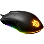 SteelSeries Rival 3 RGB Wired Gaming Mouse Black - Image 3