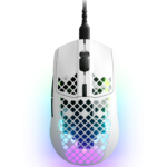 SteelsSeries Aerox 3 Onyx Gaming Mouse Snow White