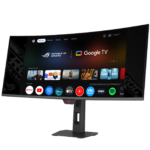 ASUS 34" XG34WCDMTG ( QD - OLED Panel, Res: 3440 X 1440, 240Hz, 0.03ms GTG, Android, WIFI, C,HDR,V.T.H.S, Curved ) Gaming Monitor - Image 3