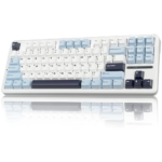 AULA F87 Wireless Mechanical Gaming Keyboard Glacier Blue Graywood Switch V3