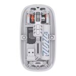 M-10A Transparent 3-Device Wireless & Bluetooth Rechargeable Mouse