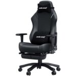 AndaSeat Luna Pro Premium Gaming Chair with Footrest Black - Image 3