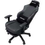 AndaSeat Luna Pro Premium Gaming Chair with Footrest Black - Image 5