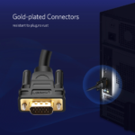 UGREEN 11630 VGA Male to Male 1080P@60Hz Cable 1.5 Meter - Image 7