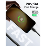 UGREEN 10306 USB-C to USB-C 60W PD 3.0 Fast Charging Cable 2m - Image 5