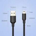 UGREEN 30472 USB 2.0 A Male to Mini 5 Pin Male Cable 2m - Image 16