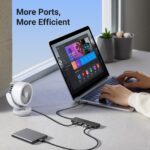 UGREEN 35574 USB 3.0 Hub - 4× USB-A 3.0 ports, with up to 5Gbps data transfer speed, 1-meter cable, and ultra-slim portable design (4-in-1) - Image 7