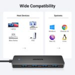 UGREEN 35574 USB 3.0 Hub - 4× USB-A 3.0 ports, with up to 5Gbps data transfer speed, 1-meter cable, and ultra-slim portable design (4-in-1) - Image 8