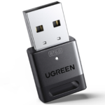 UGREEN 75073 USB Bluetooth 6.0 Adapter for PC, Bluetooth Dongle Receiver EDR & BLE, Plug & Play for Windows 11/10/8.1, for Headphone/ Keyboard/ Mouse/ Speakers/ Printer