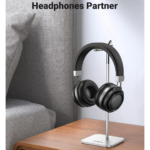 UGREEN 80701 Aluminum Headphone Stand Holder For Desk Steel Series - Image 3