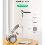 UGREEN 80701 Aluminum Headphone Stand Holder For Desk Steel Series - Image 7