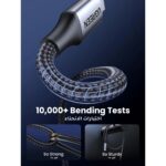 UGREEN 90440 Type-C to Type-C Aluminum Braided 240W Cable 2m - Image 4