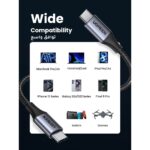 UGREEN 90440 Type-C to Type-C Aluminum Braided 240W Cable 2m - Image 8
