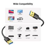 UGREEN 90576 USB-A 3.0 Male to Male Cable Black 3m - Image 13