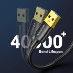 UGREEN 90576 USB-A 3.0 Male to Male Cable Black 3m - Image 5