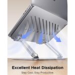 UGREEN 95187 Full Angle Hove Adjustable & Foldable Holder For Laptop Grey - Image 6