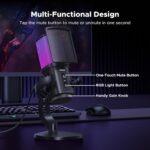 UGREEN 65629 Noise Cancelling RGB 7-Light USB Desktop Microphone - Image 4