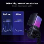 UGREEN 65629 Noise Cancelling RGB 7-Light USB Desktop Microphone - Image 8