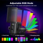 UGREEN 65629 Noise Cancelling RGB 7-Light USB Desktop Microphone - Image 7
