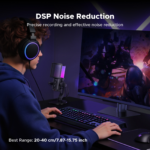 UGREEN 65629 Noise Cancelling RGB 7-Light USB Desktop Microphone - Image 9