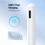 UGREEN 90915 Smart Stylus Pen For Apple IPad (USB C Fast Charger) - Image 8