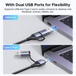 UGREEN 15389 2K@30Hz 1080P 60FPS Video Capture Card 4K Input HDMI to USB 3.0 USB Hub - Image 6