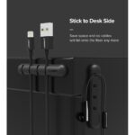 UGREEN 50320 Cable Organizer Clips & Winders, Adhesive Cable Management System for Desk 7-SLOTS - Image 6