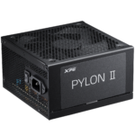 XPG 650W Bronze Pylon II Gaming Power Supply Non Modular Black