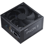 XPG 650W Bronze Pylon II Gaming Power Supply Non Modular Black - Image 3