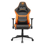 COUGAR Armor One V2 Gaming Chair – Black-Orange – product view
