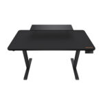 COUGAR E-STAR 120 Electric Gaming Desk – Black – product view