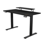 COUGAR E-STAR 120 Electric Gaming Desk – Black – alternate view