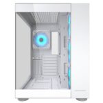 COUGAR FV150 RGB Mid-Tower PC Case – White – detail view