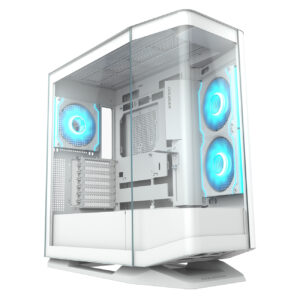 COUGAR FV270 RGB Mid-Tower PC Case – White – product view