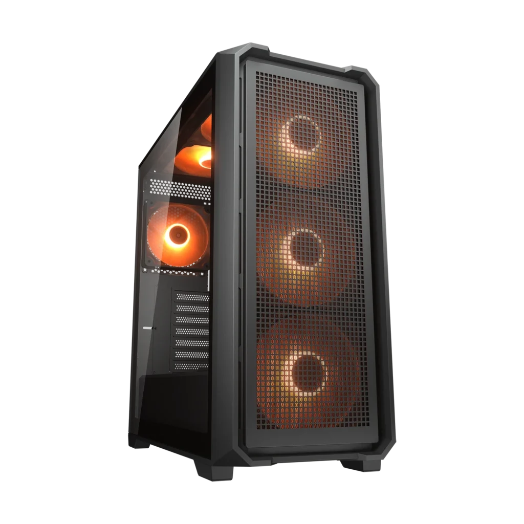 COUGAR MX600 Air Pro Mid-Tower PC Case – Black – product view