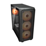 COUGAR MX600 Air Pro Mid-Tower PC Case – Black – detail view