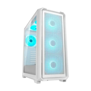 COUGAR MX600 Air Pro Mid-Tower PC Case – White – product view
