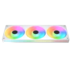 COUGAR Poseidon Vistek Pro ARGB 360mm LCD CPU Cooler – White – detail view